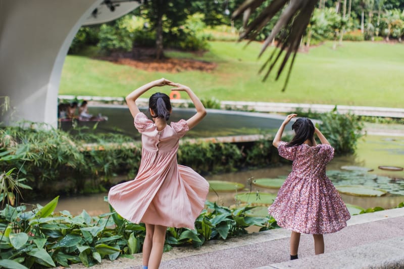 A photoshoot after rain shower