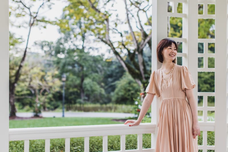 A photoshoot after rain shower