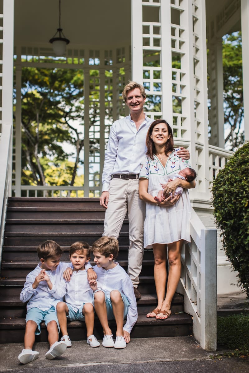 Singapore family portraits