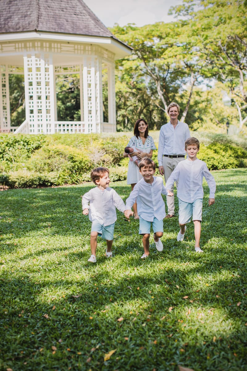 Singapore family portraits