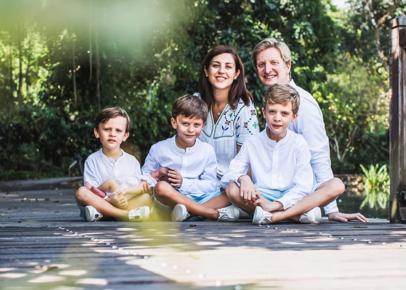 Singapore family portraits