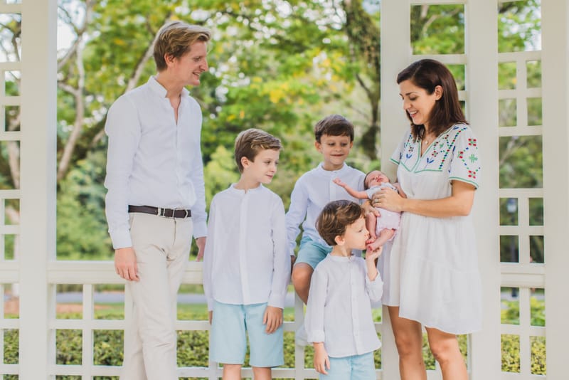 Singapore family portraits