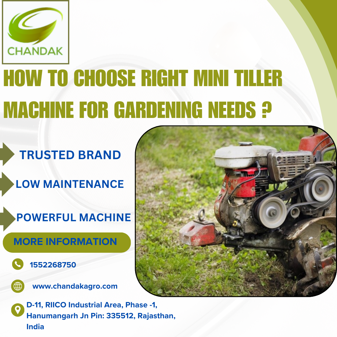 mini tiller machine