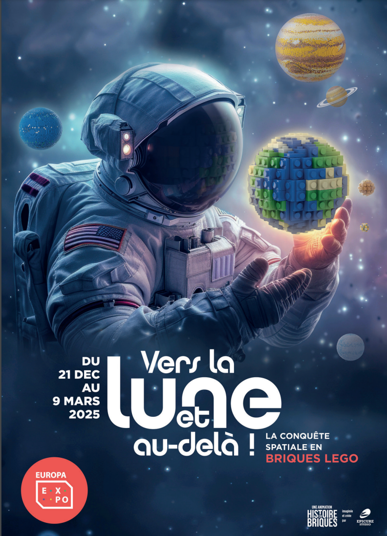 Exposition à la Gare des Guillemens "Vers la lune et au-delà" 2025