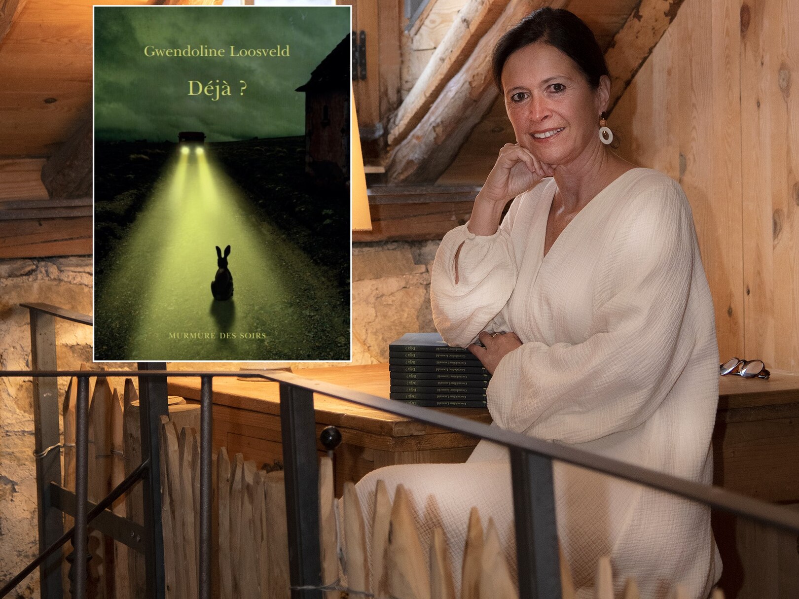 Rencontre avec Gwendoline LOOSVELD, pour son livre " Déjà" un livre qui vous parle de la fin de vie!