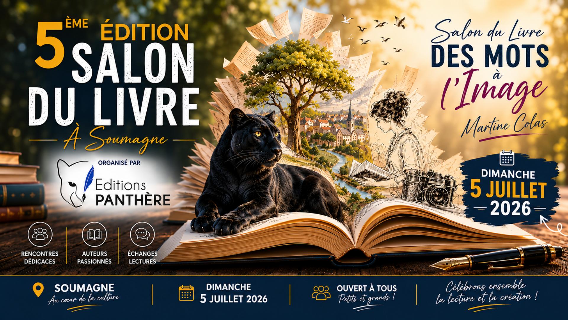 La 5e édition du livre ( silm) , organisée par les Éditions Panther,