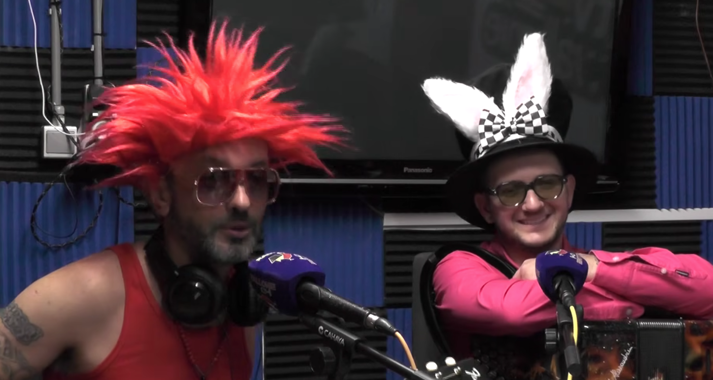 Radio et TV Wallonie ont eu le plaisir de recevoir en studio le groupe "les Sales Djône"