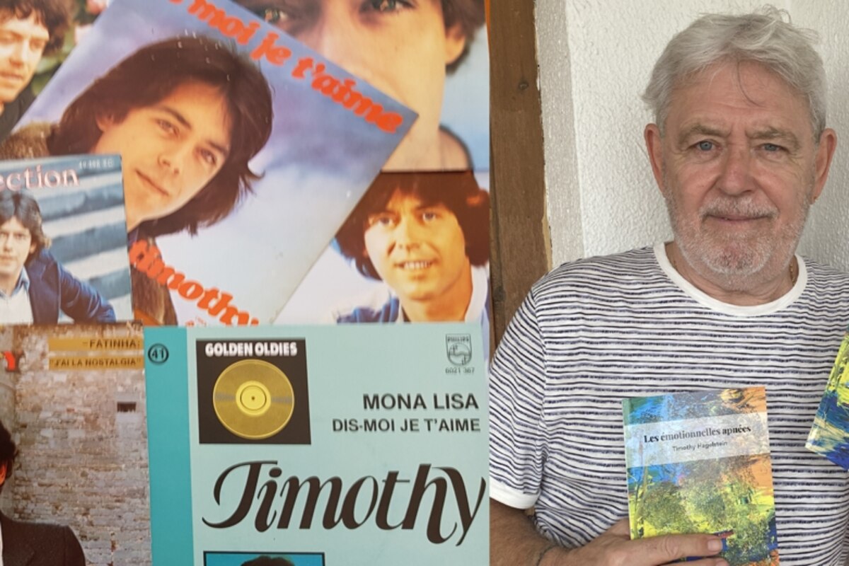 Patrick Beugoms, à rencontré le chanteur, l'auteur, le compositeur, l'interprète et l'écrivain et peintre Timothy HAGELSTEIN.