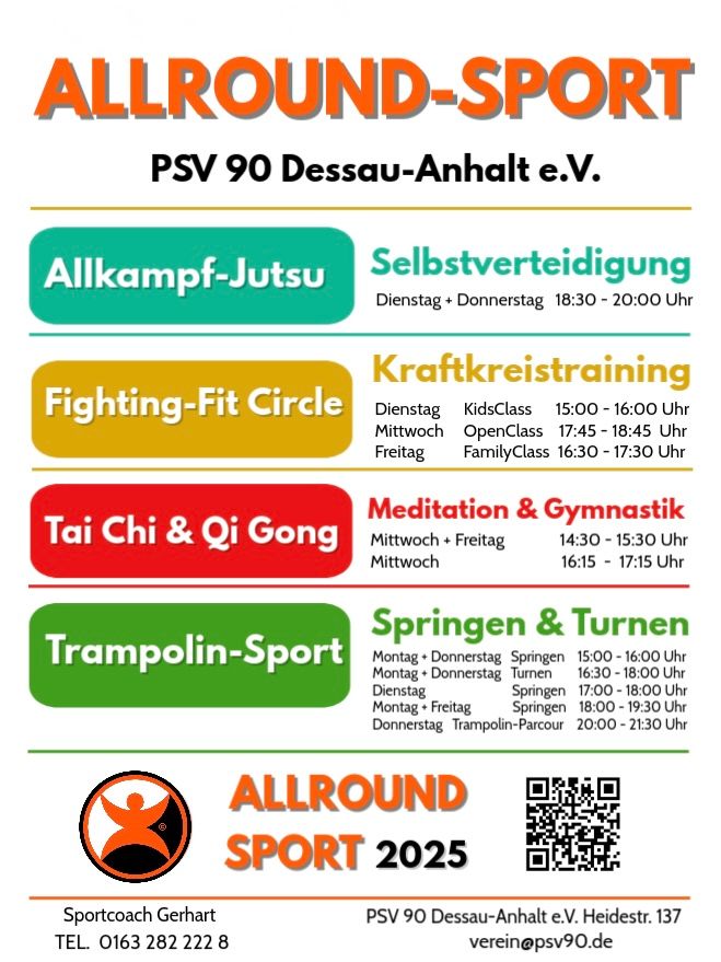 Da unsere Kapazitäten nur begrenzt sind, können wir gerade keine Sportler aufnehmen. Bitte registrieren Sie sich auf der Warteliste im PSV-Büro, Tel.: 0340 800110.