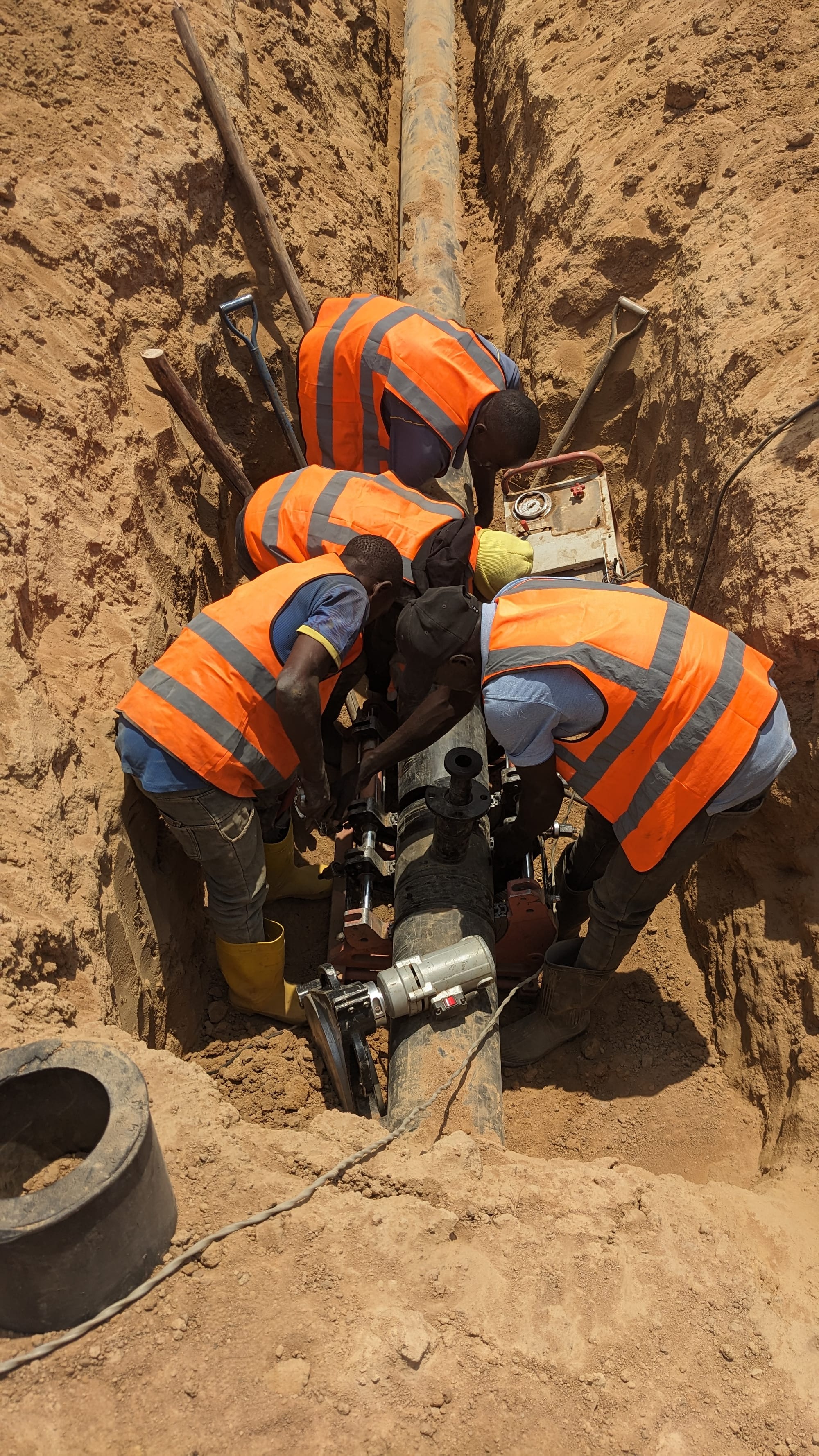 Site work at Nzega District in Tabora region 