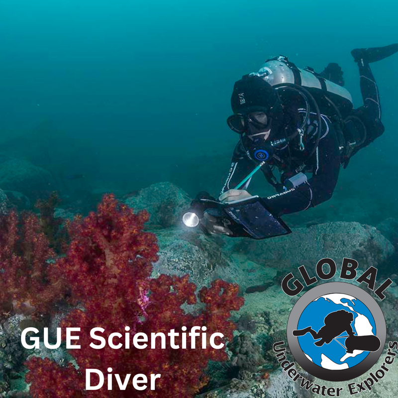 GUE Scientific Diver