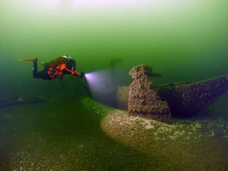 Der Tauchgang in die Vergangenheit