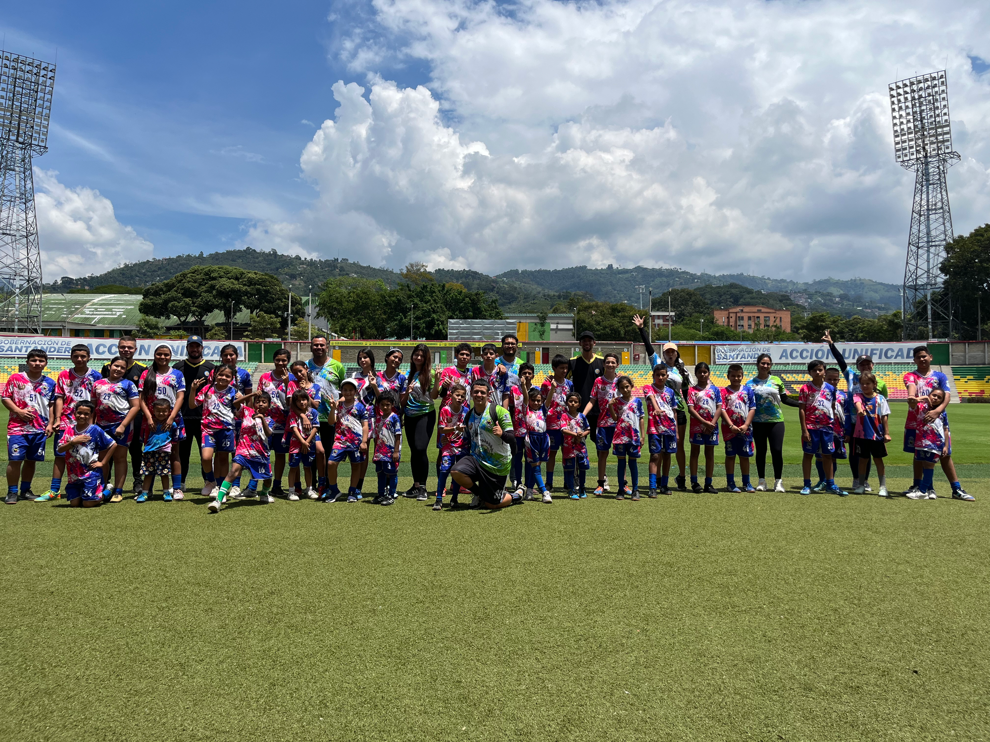 Visit to the Stadium of Atletico de Bucaramanga