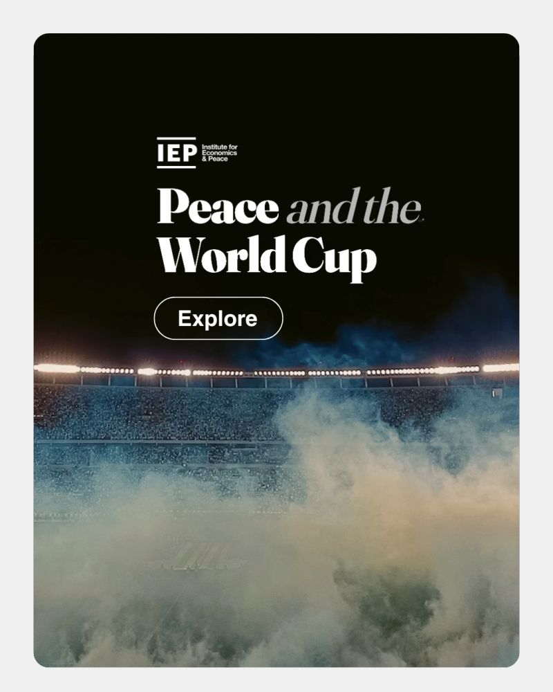 World Cup x Peace, by the Institute for Economics and Peace
