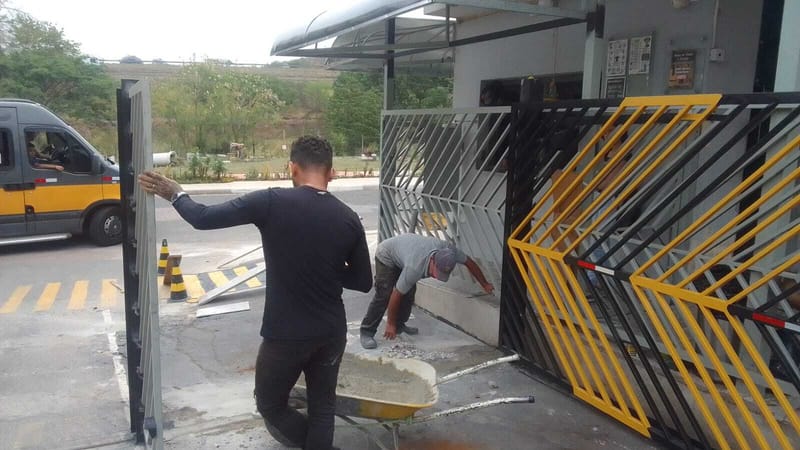 III. ETAPA - PORTÃO VEICULAR