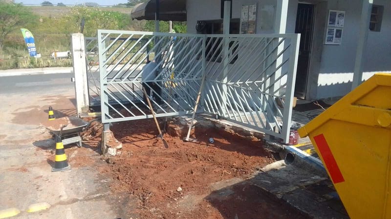 III. ETAPA - PORTÃO VEICULAR