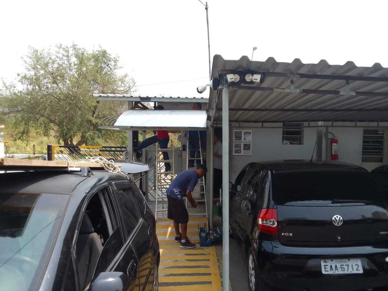 III. ETAPA - PORTÃO VEICULAR