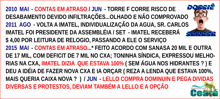 HISTÓRICO DE ATAS ENCONTRADAS