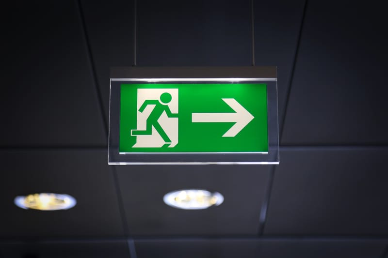 Emergency Lights - Fire Risk Assessment Slough, Berkshire