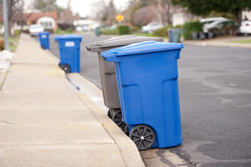 Collecte des déchets ménagers