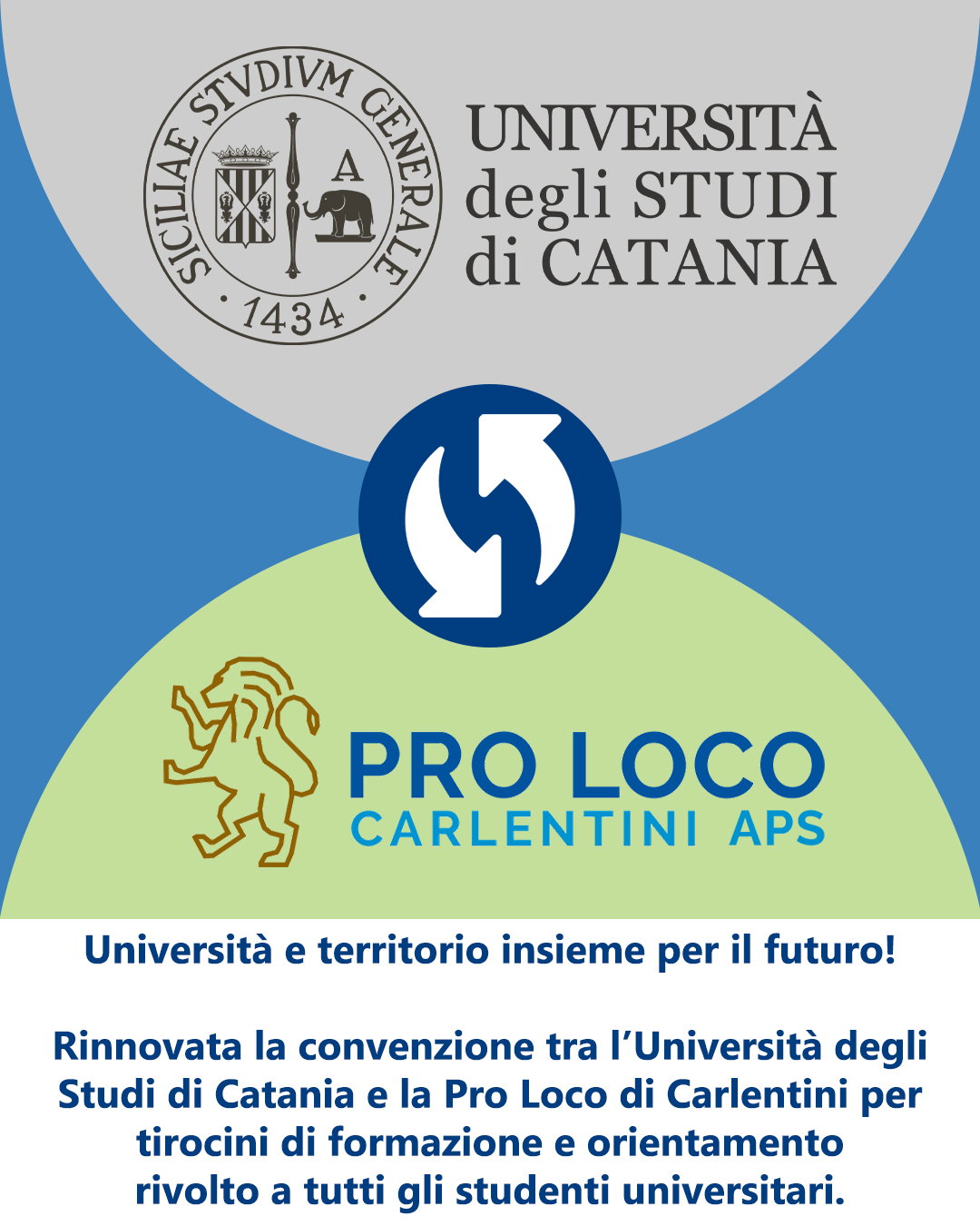 Rinnovata la convenzione tra UNICT & Pro Loco di Carlentini
