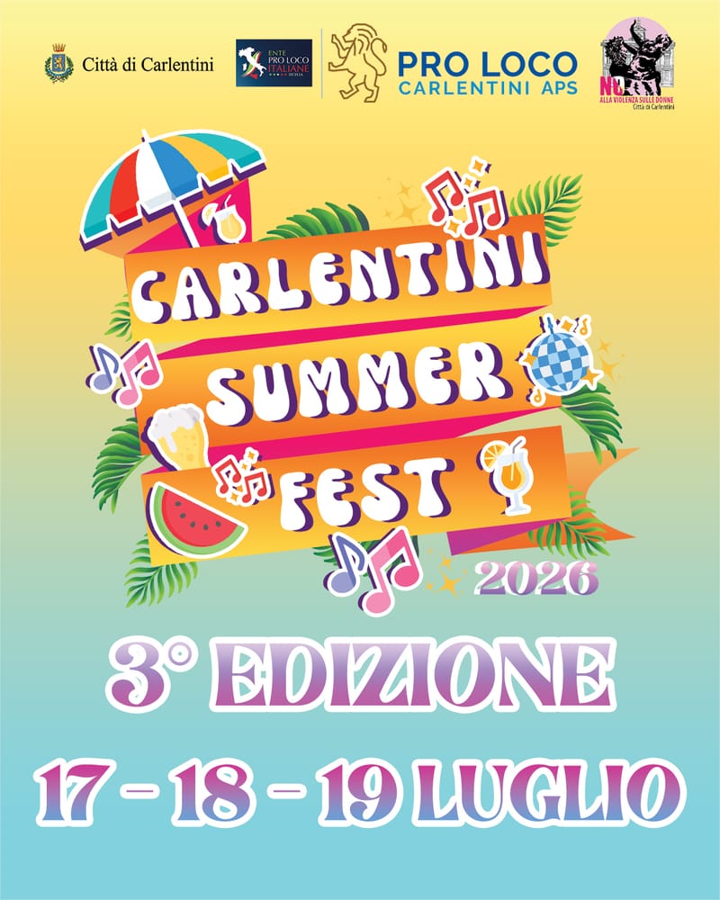 CARLENTINI SUMMER FEST 2026