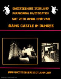 Paranormal Investigation in mains castle Dundee