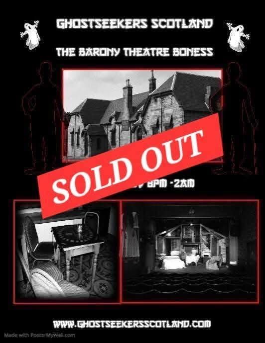 Paranormal Investigation in the Barony Theatre