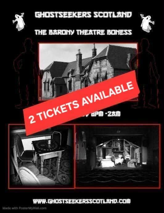 Paranormal Investigation in the Barony Theatre