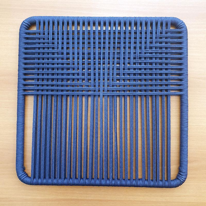 Intrecci di cordino sintetico, naturale o di cuoio 