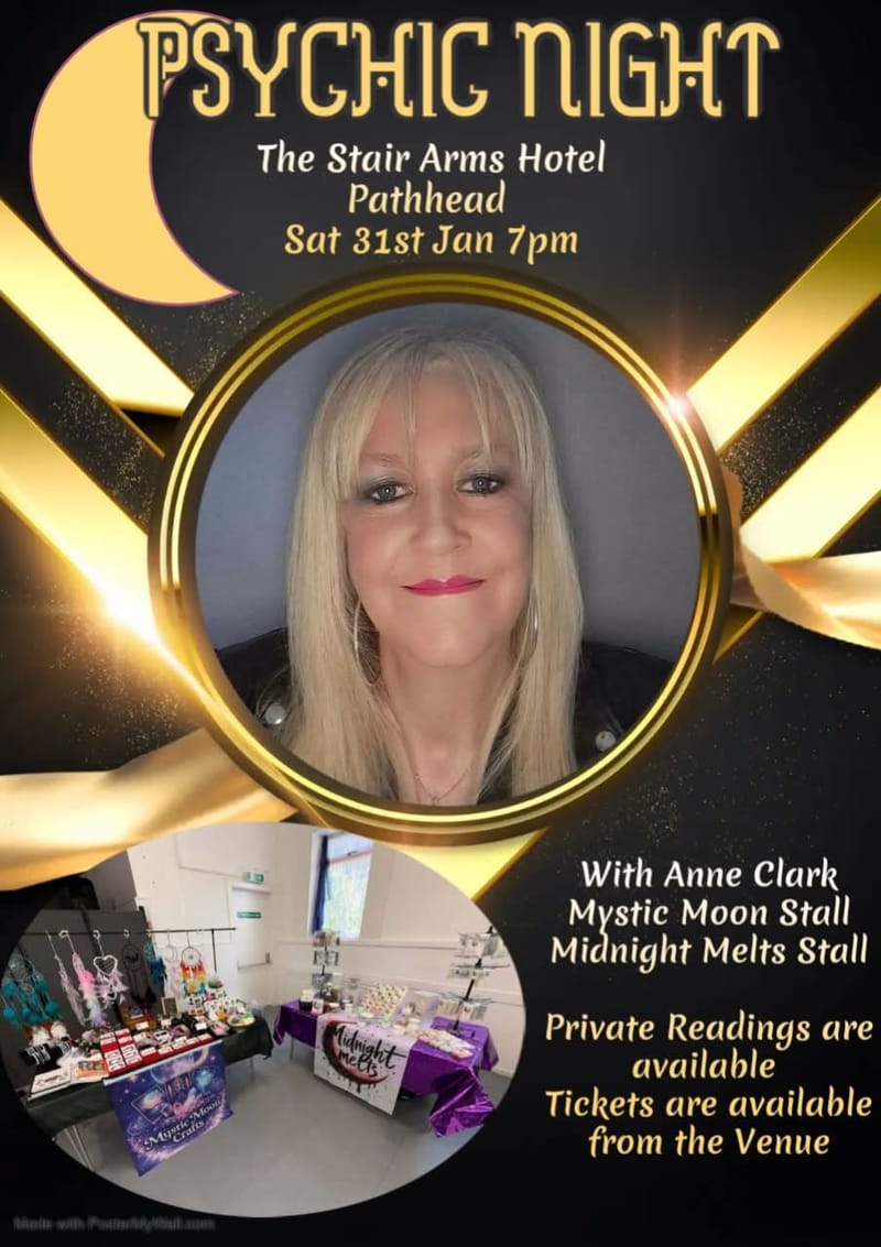 Psychic Night in the Stair Arms Hotel