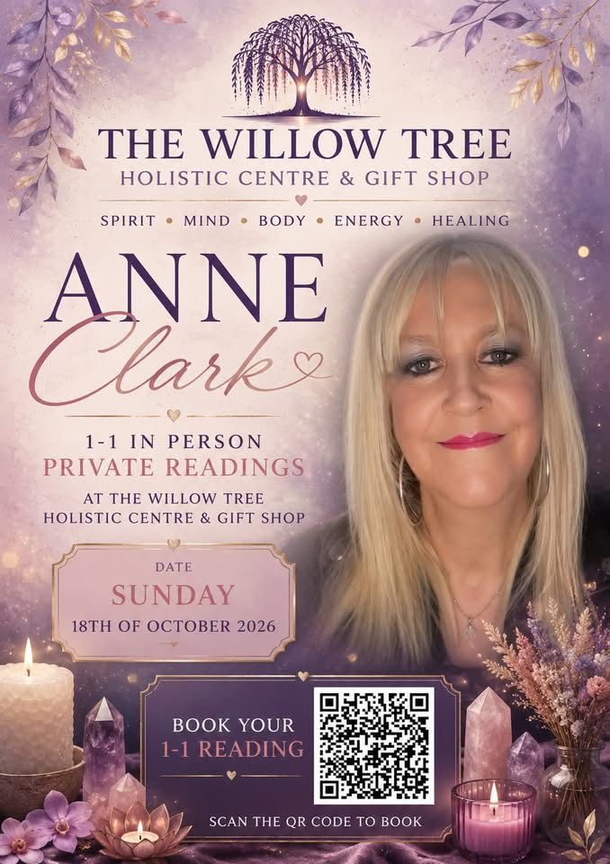 Book a Personal One to One Reading in the Willow Tree Dunfermline