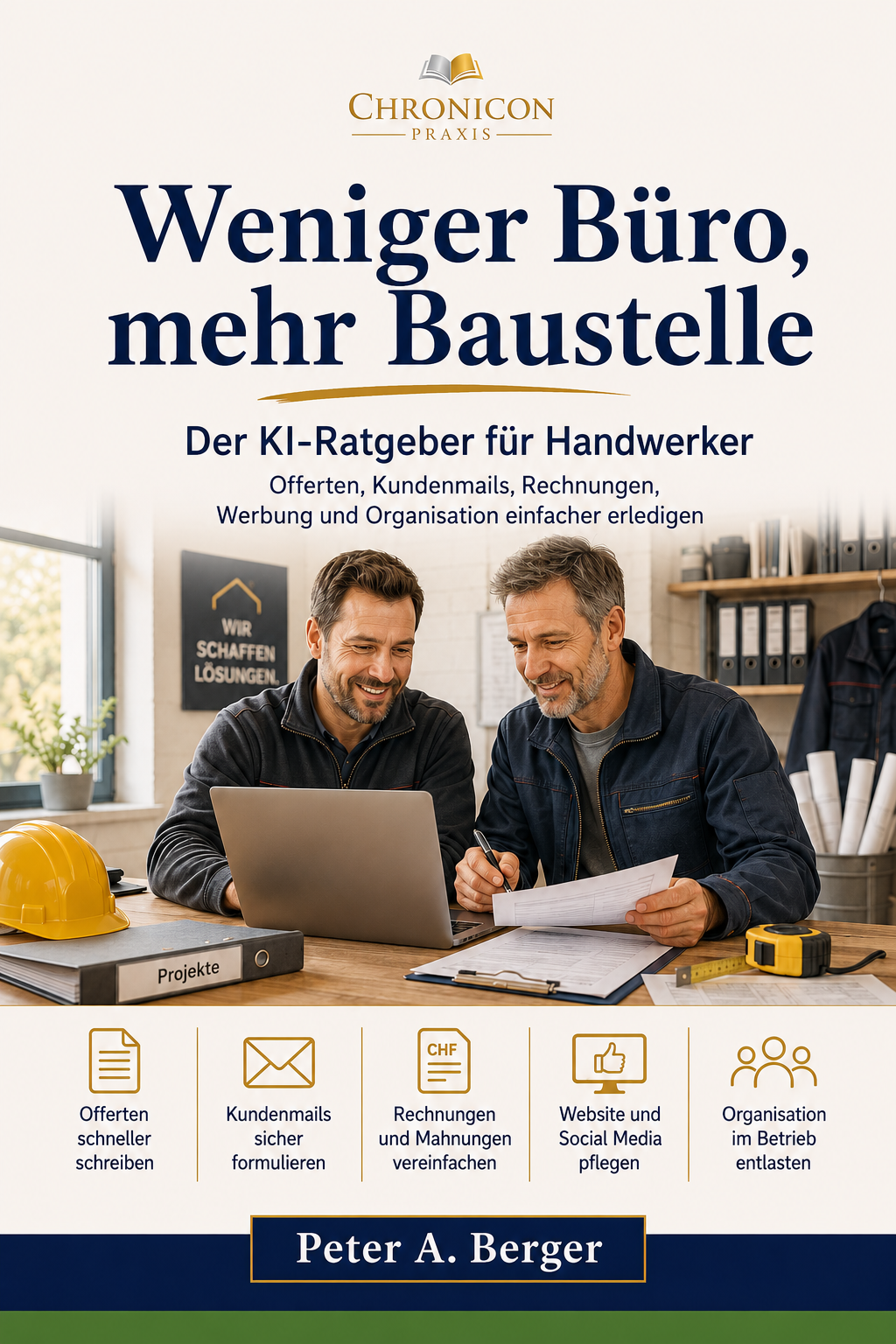 Weniger Büro ... mehr Baustelle