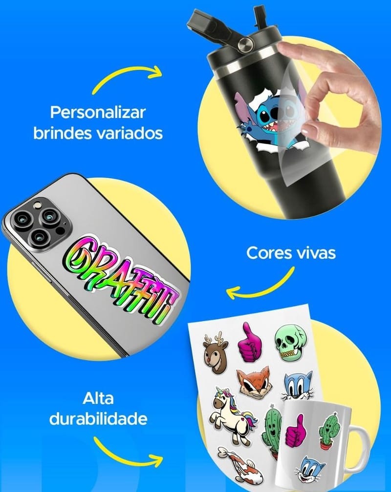 ADESIVOS DTF UV