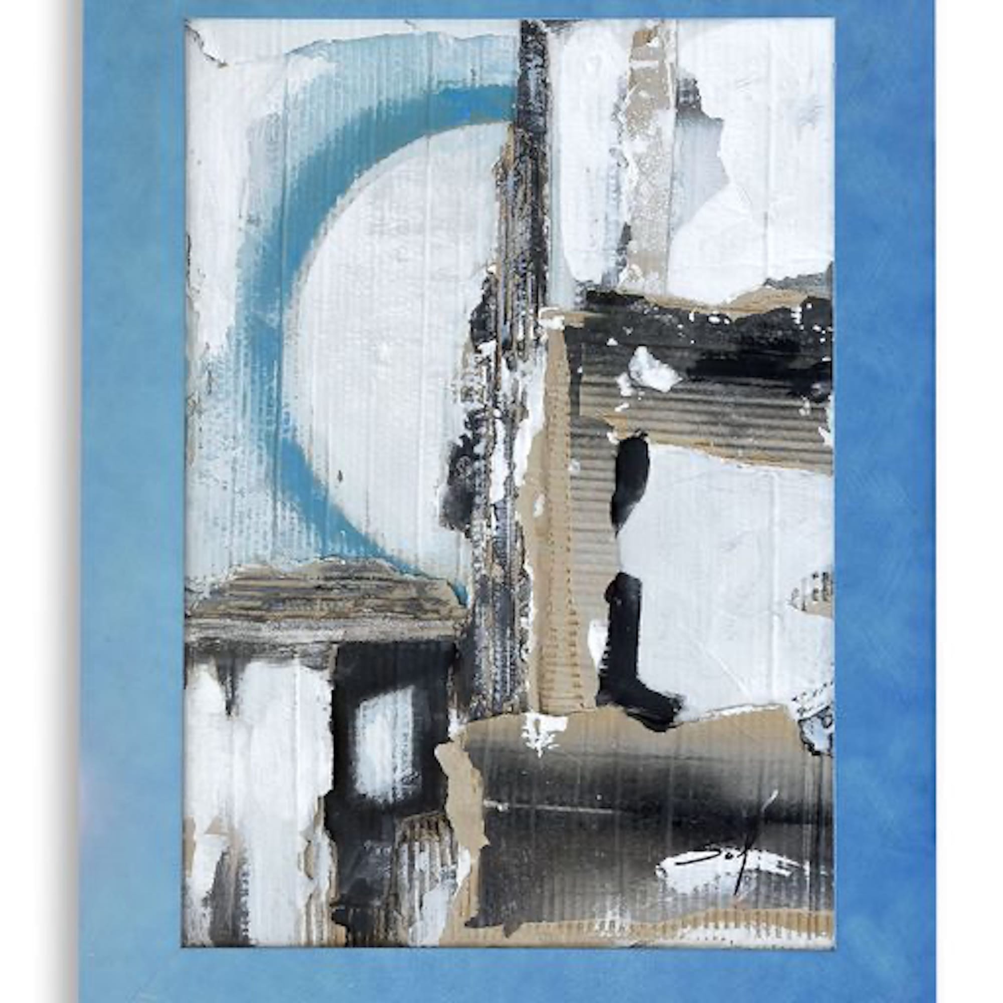 Ville cartonnée - 80x100 - 2021
