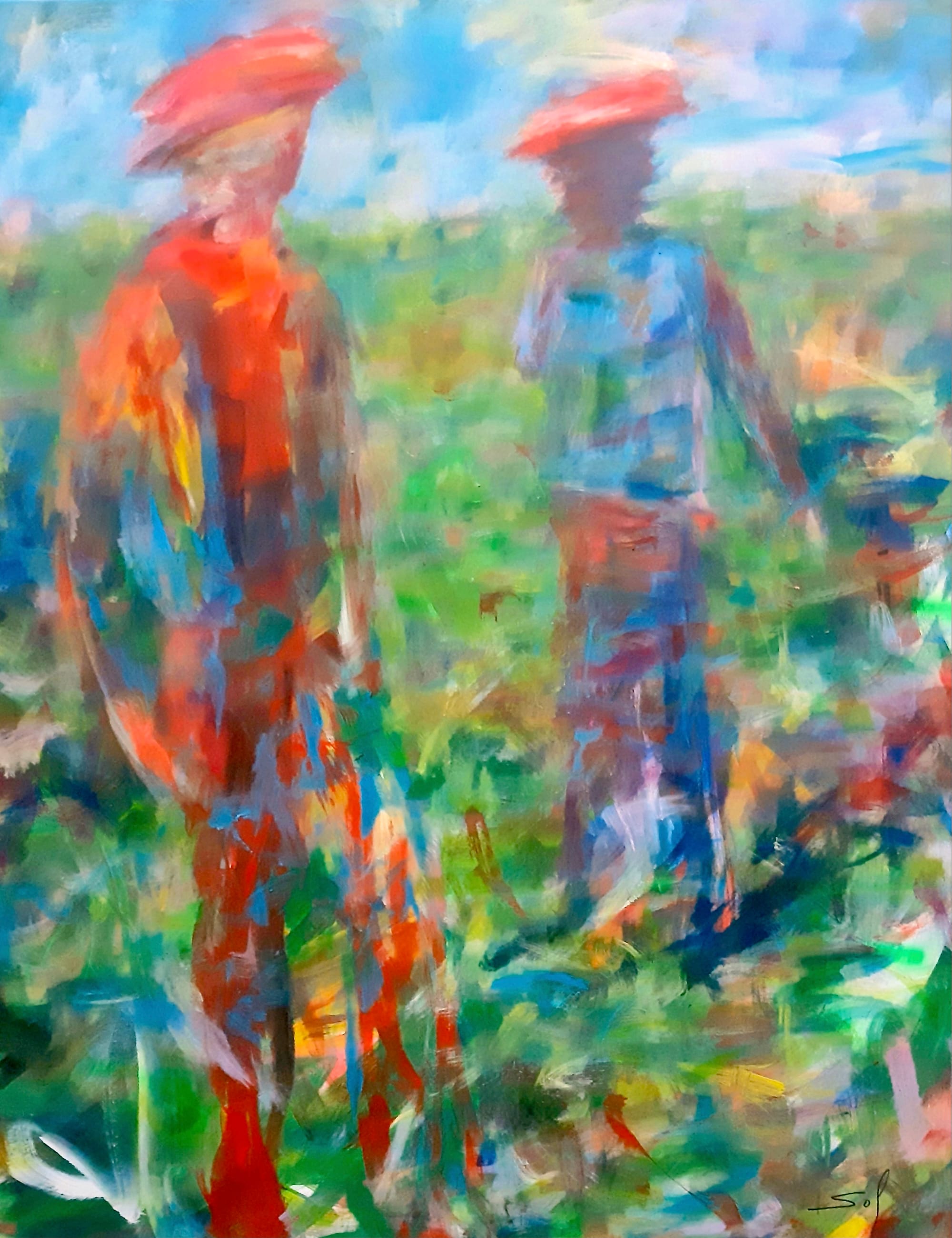 Pas mal la gonzesse - 140x160 - 2023