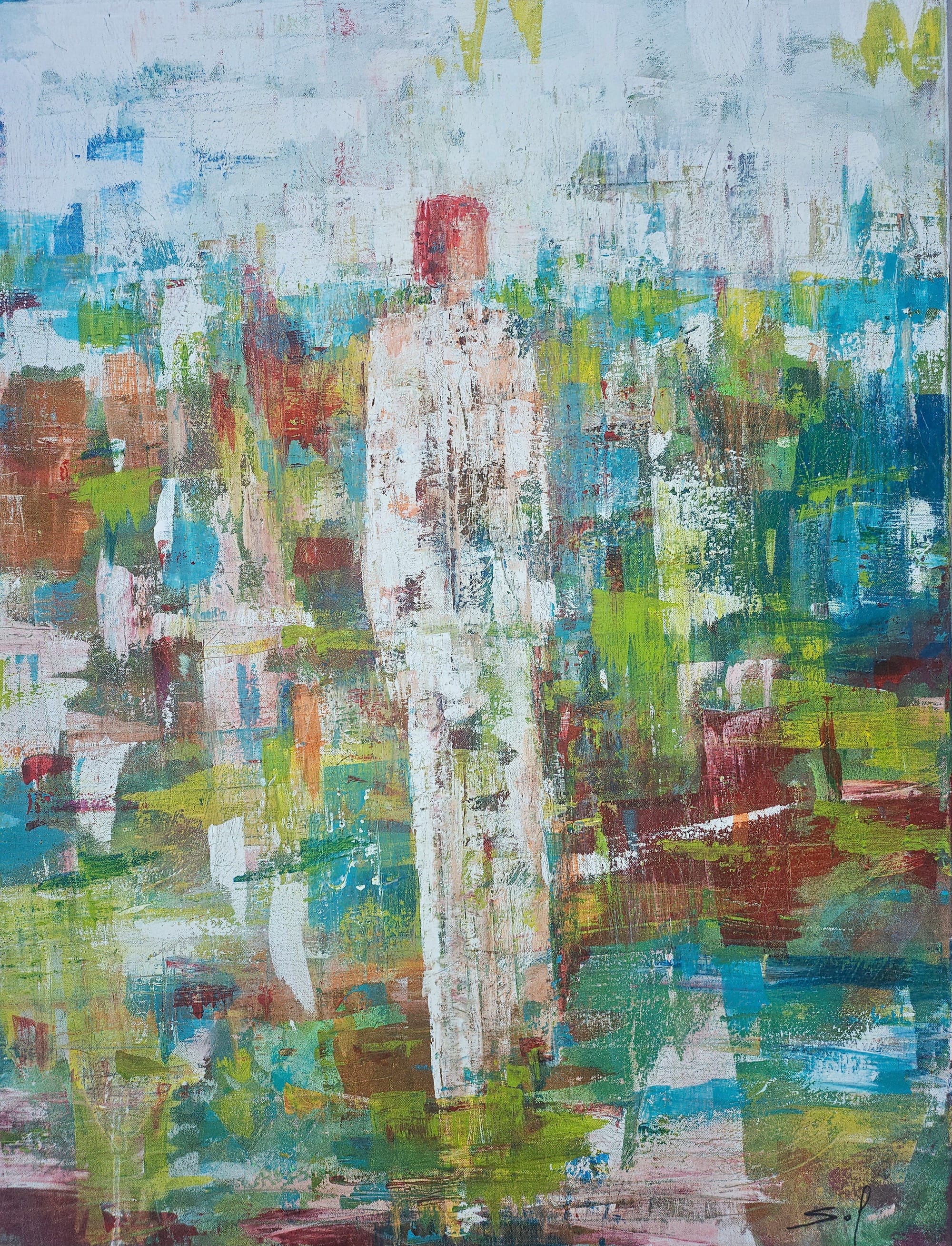 L'étranger dans mon jardin -100x200 - 2025