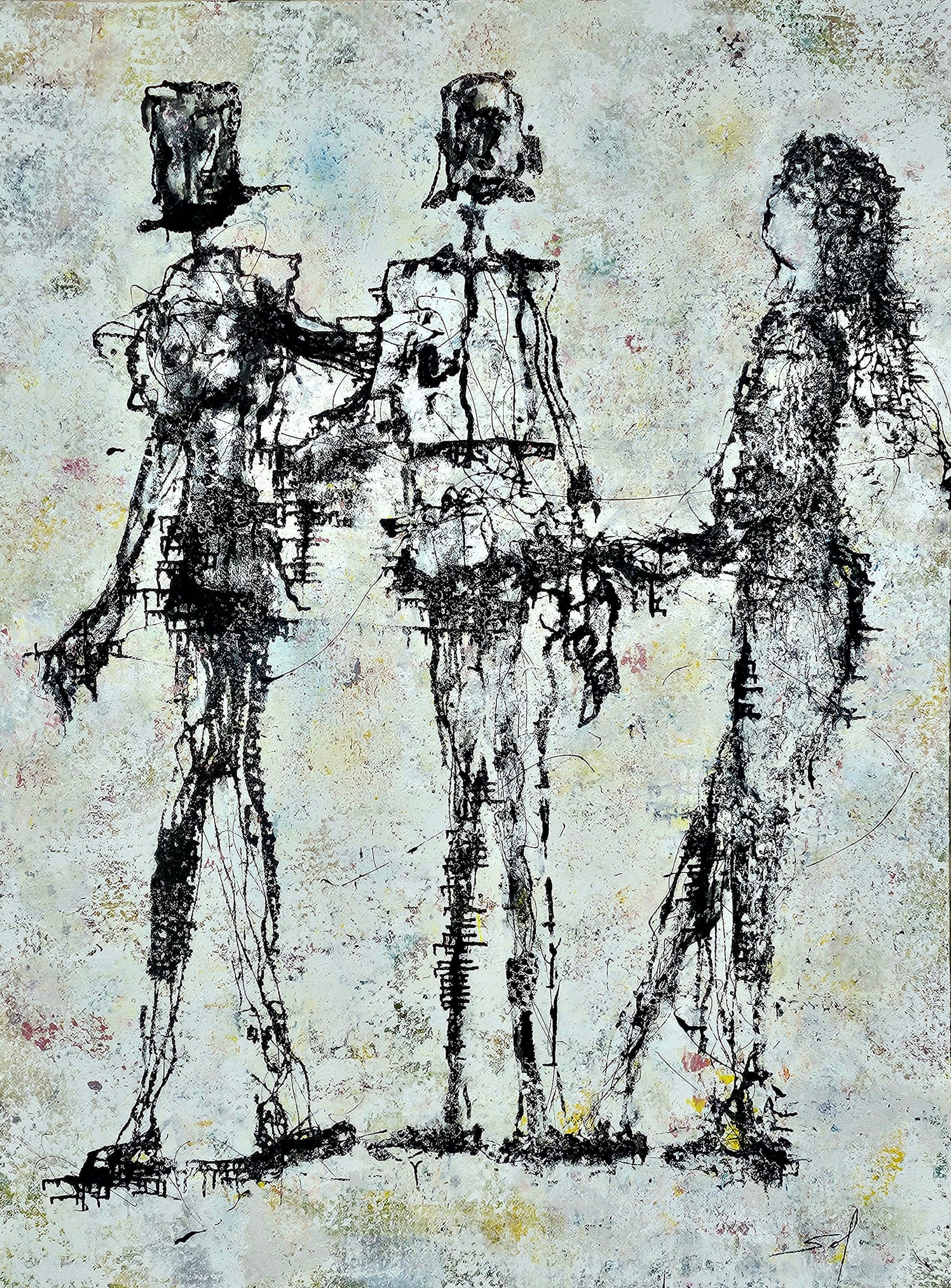 Qu'est-ce qu'elle veut la donzelle? - 150x200 - 2024