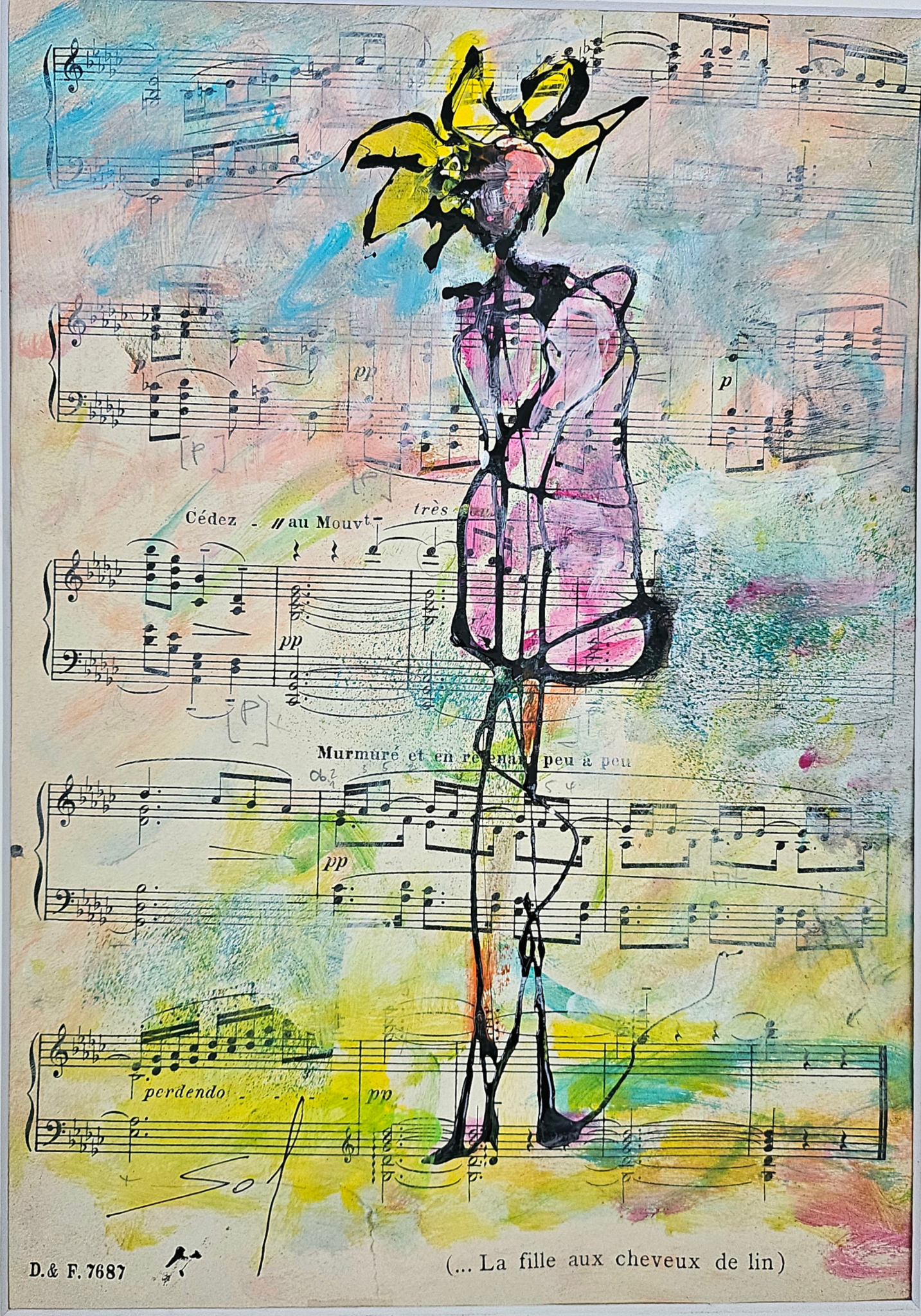 La fille aux cheveux de lin - 2025 - 20x30