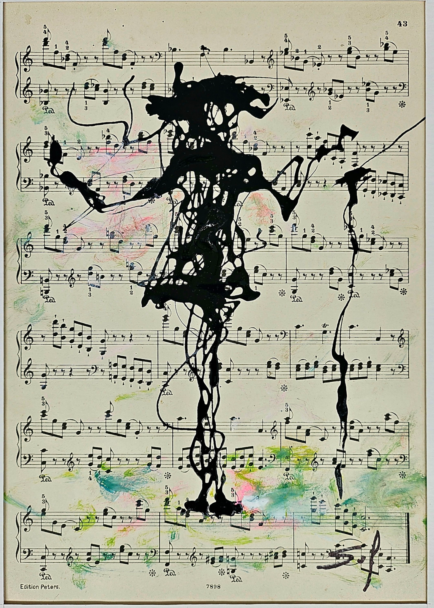 La chanteuse - 20x30 - 2025