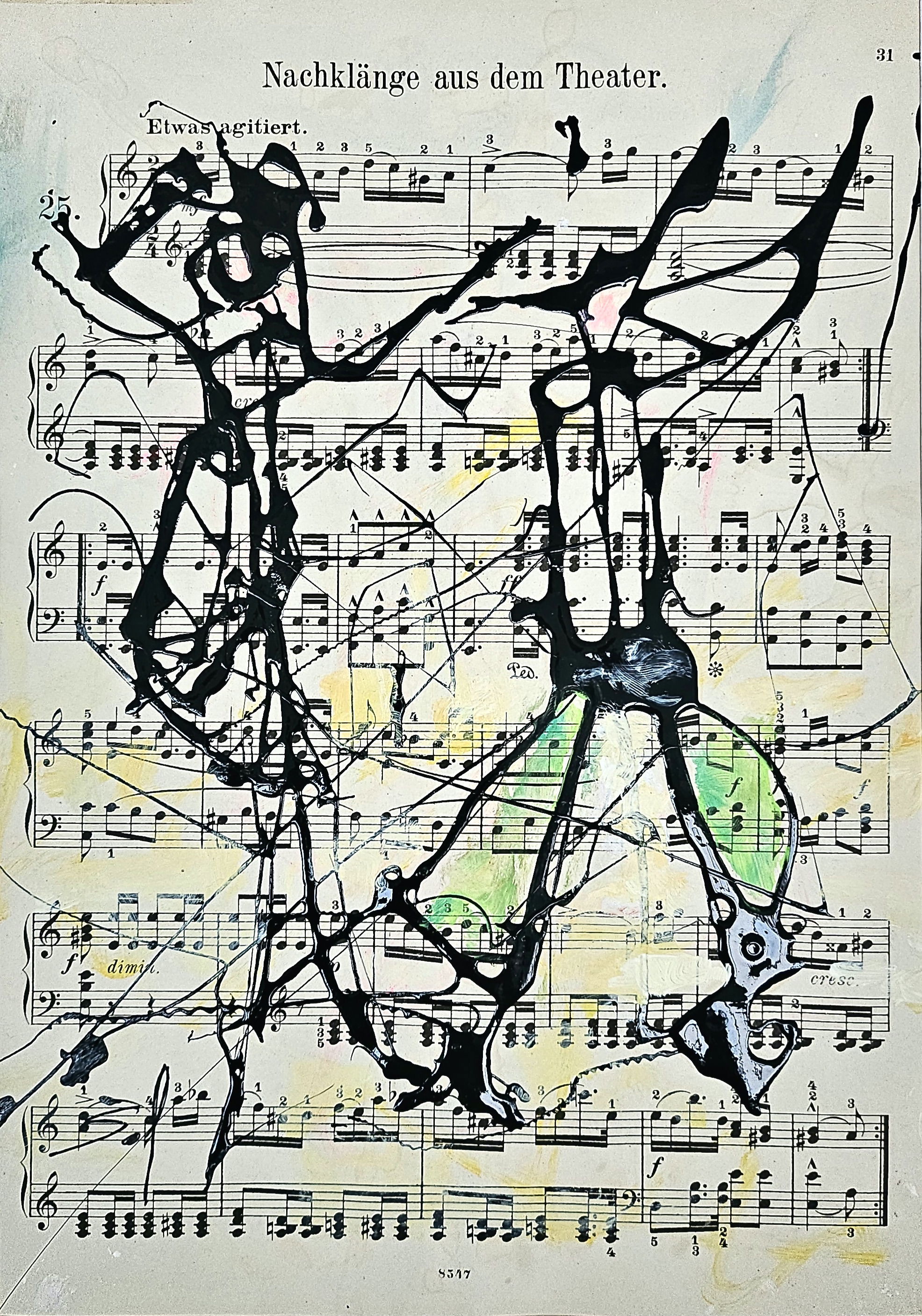 Nachklänge aus dem Theater - 30x40 - 2025