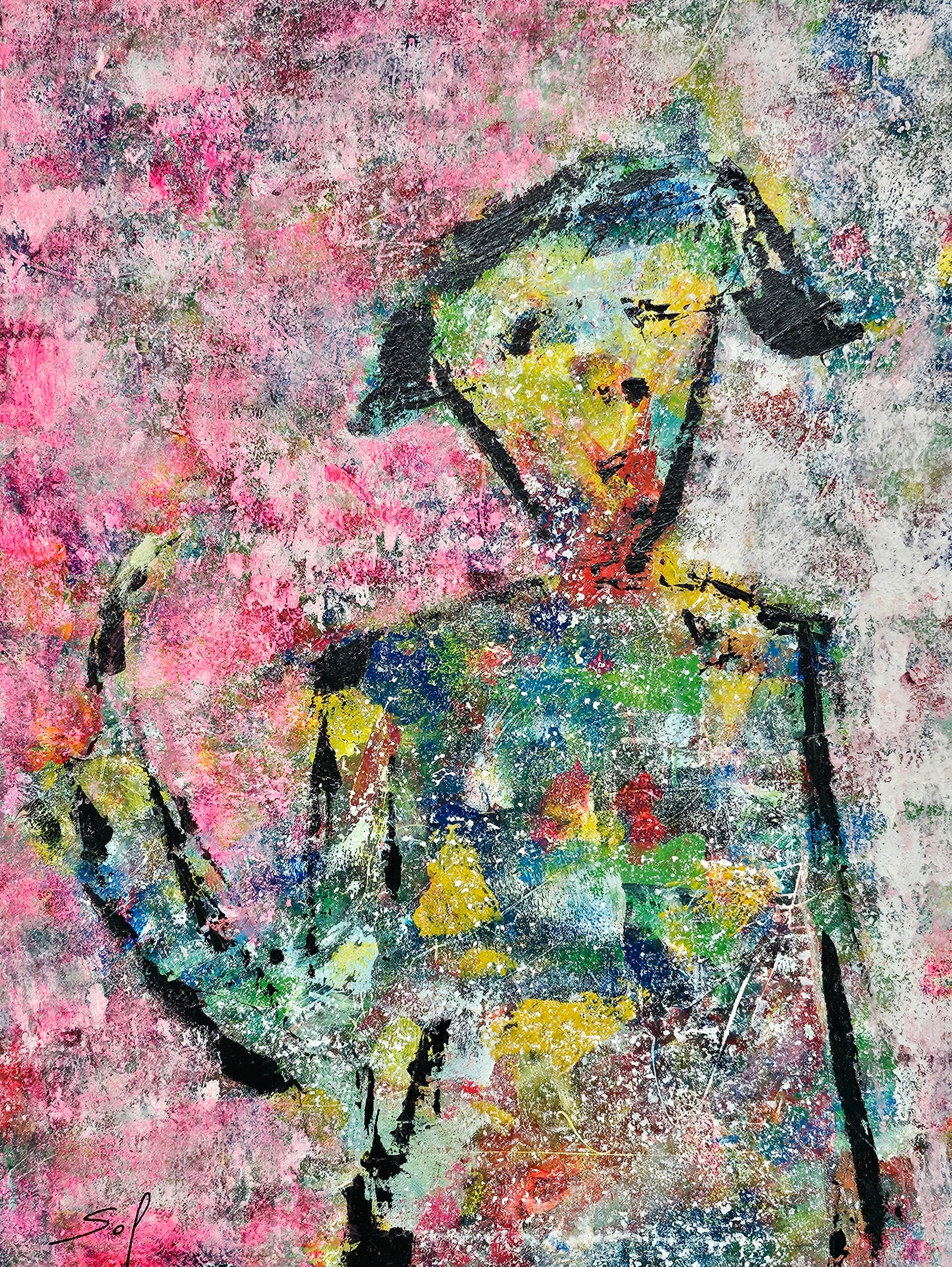 Chien pop - 60x80 - 2024