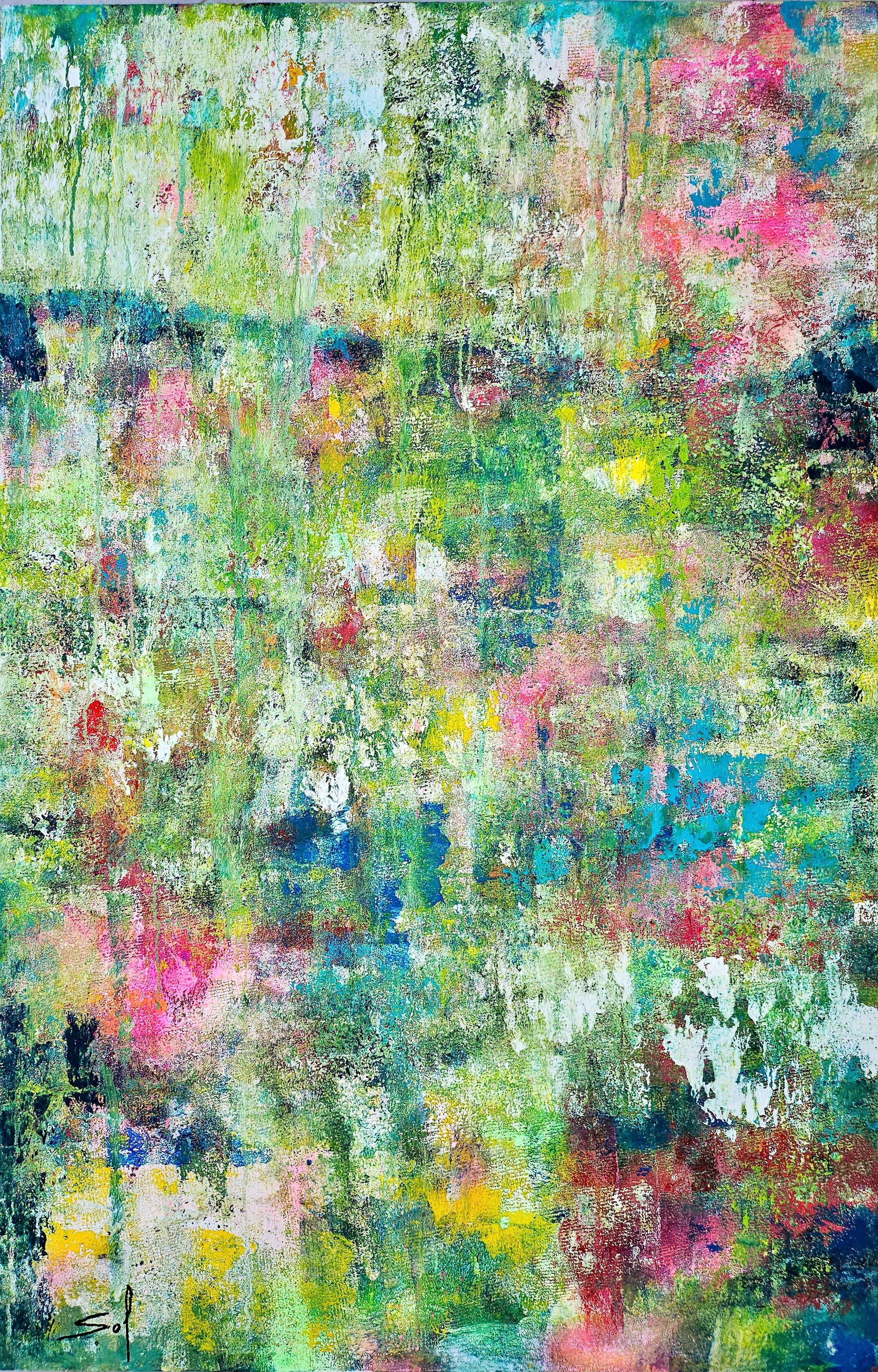 Pleurant paysage - 75x115 - 2025