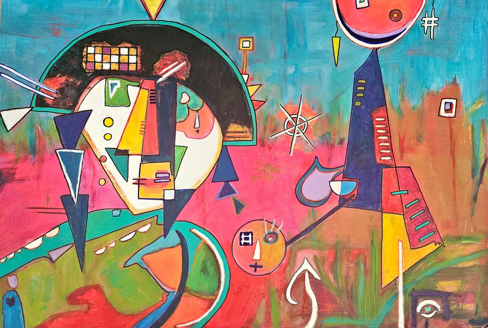 Dommage... c'est pas un vrai Miro! - 70x90 ? - 2024