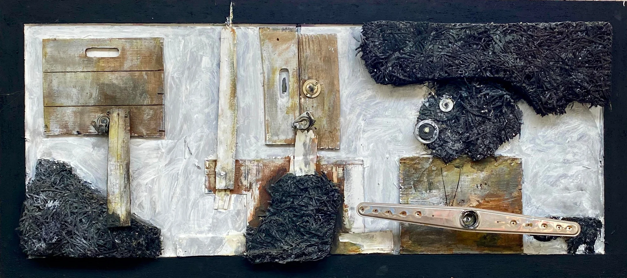 Chut, oups et qu’est-ce qu’il raconte?? - 134x61 - 2018