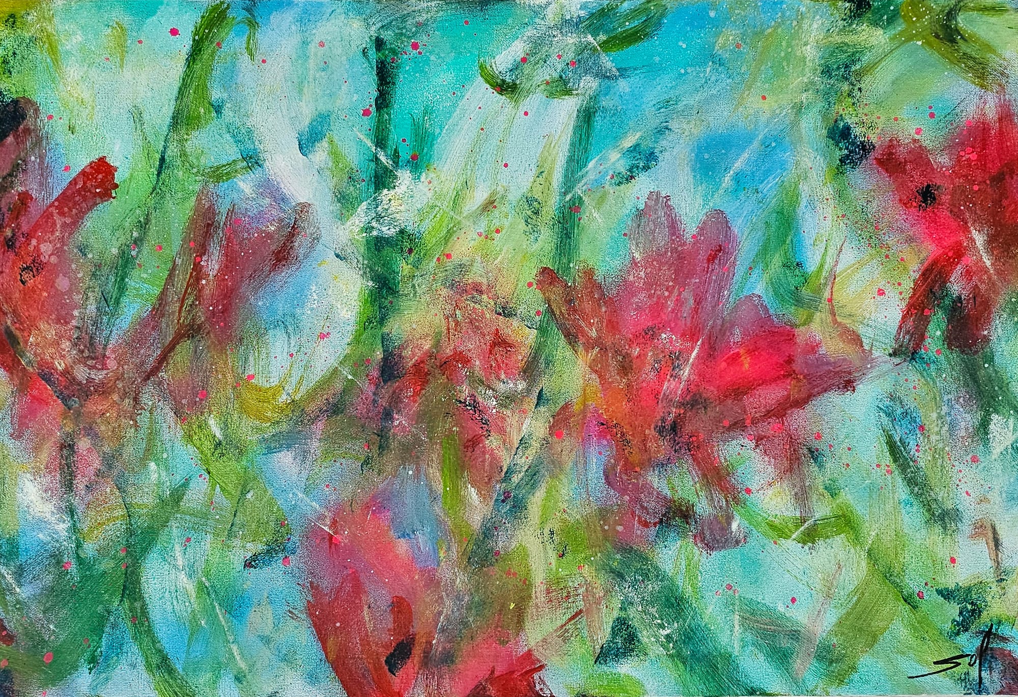 Couleurs du printemps - 75x50 - 2026