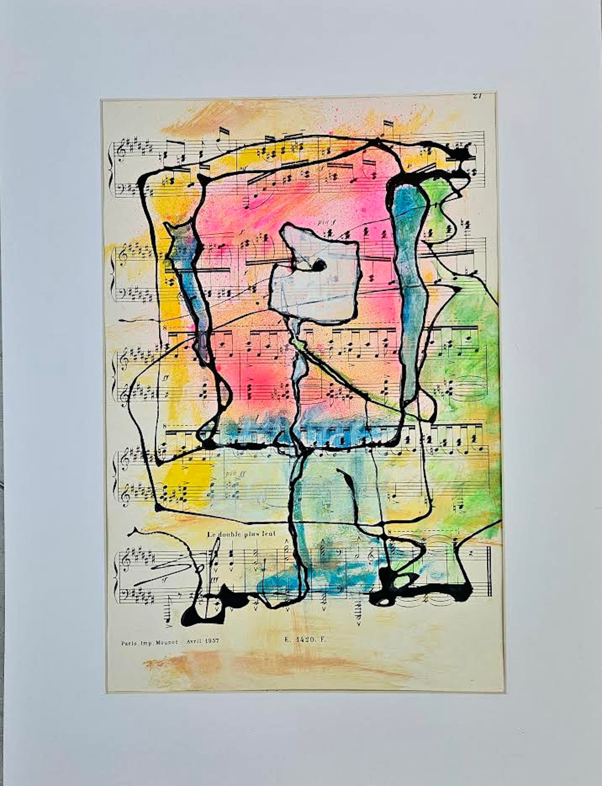 Entre les lignes de la musique - 20x30 - 30x40 - 2026