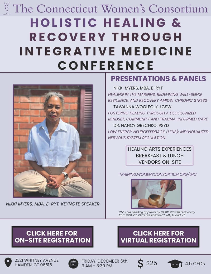 Holistic Healing and Recovery through Integrative Medicine Conference - IN PERSON LINK