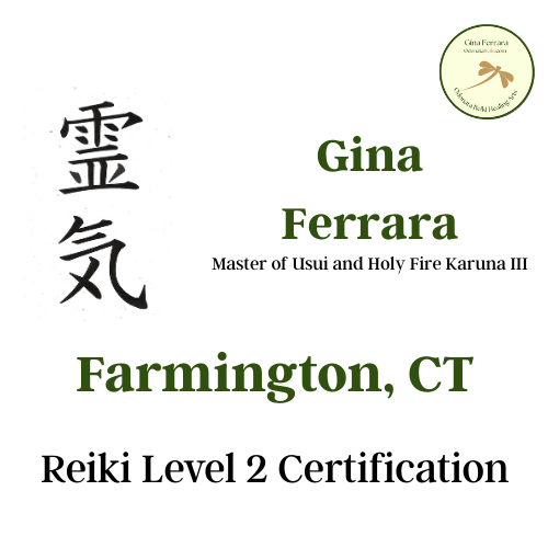Reiki 2 Certification Class-Farmington CT- Saturday September 13, 2025