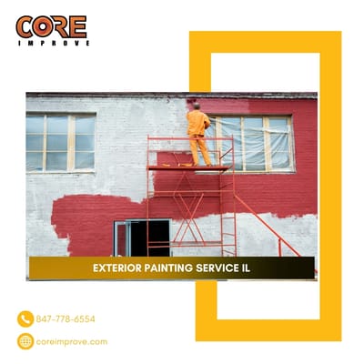 Transform Your Home’s Curb Appeal with Core Improve: Expert Exterior Painting Service IL